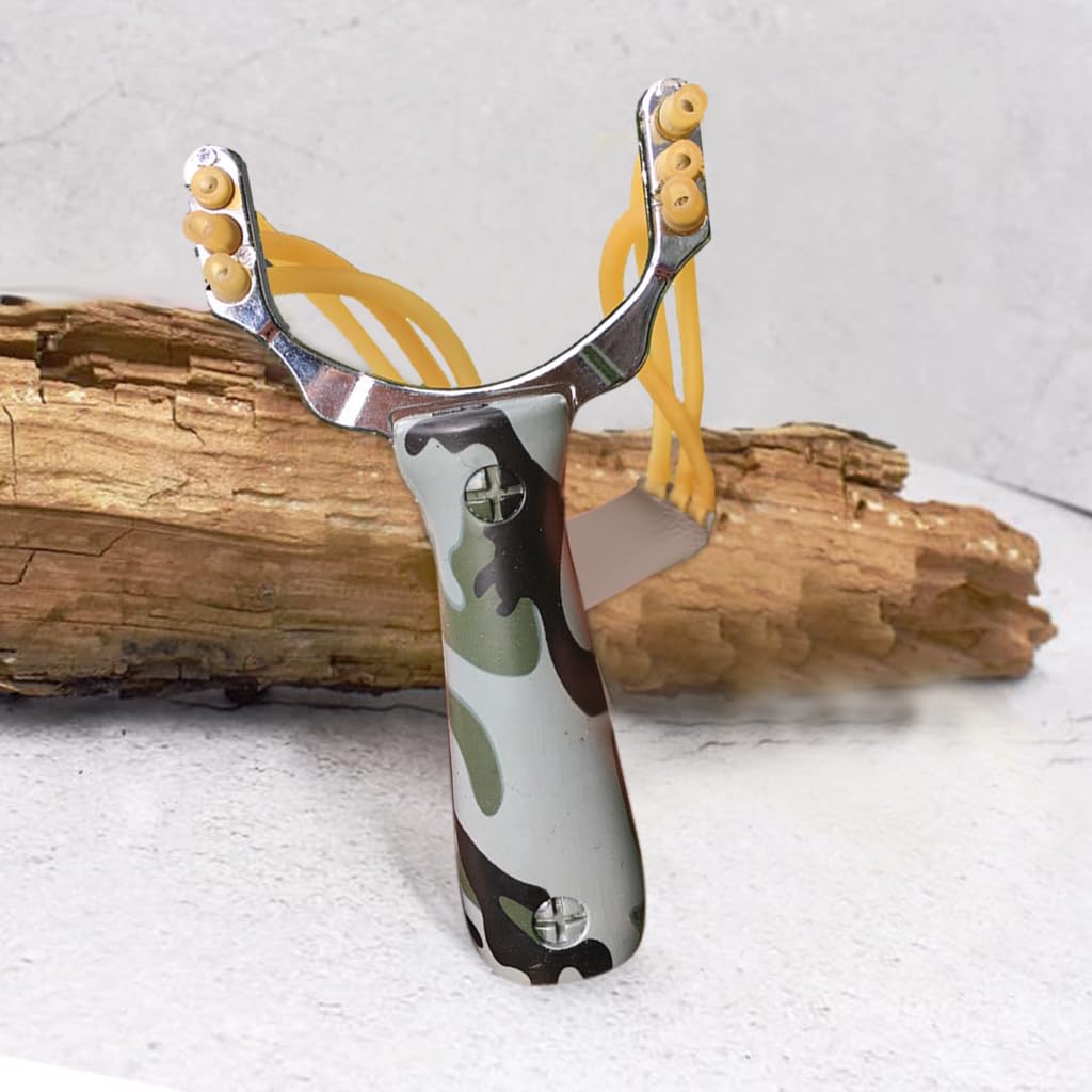 Proberos Slingshot with 3pcs Gulel Rubber Band Proberos Slingshot with 3pcs Gulel Rubber Band